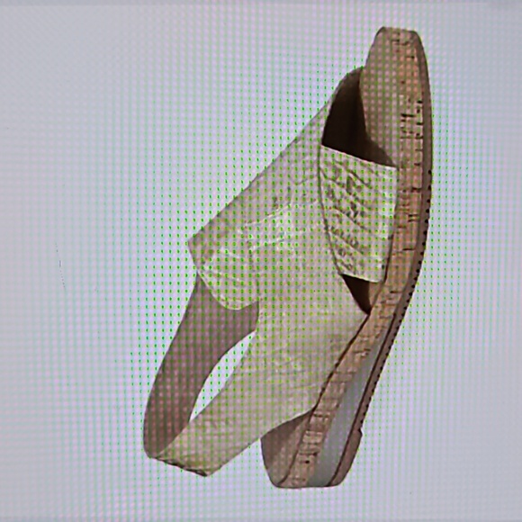 Sesto Meucci Sabita metalluc shimmery tan/gold sandals-9 - Picture 8 of 10